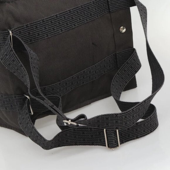 HERMES Sac A Dos MM Backpack Canvas Gray - Picture 12 of 16